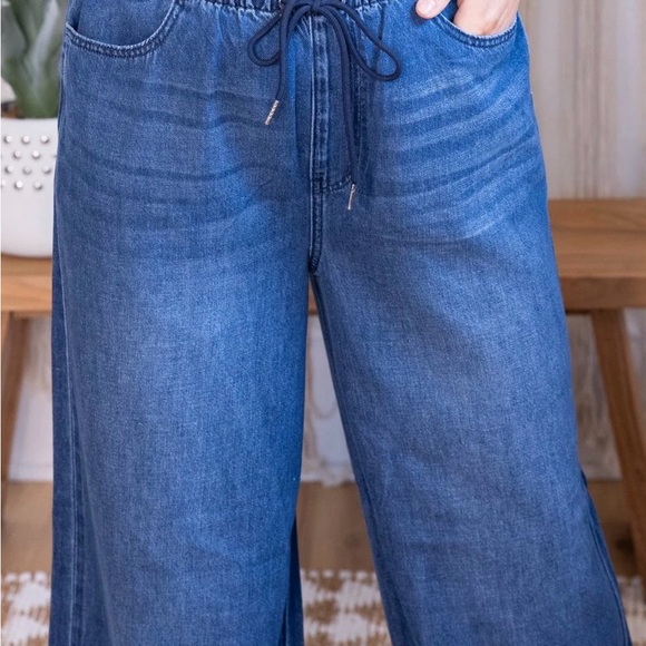 Judy Blue Women's Flare & Wide Leg Jeans - Blue - Picture 4 of 6